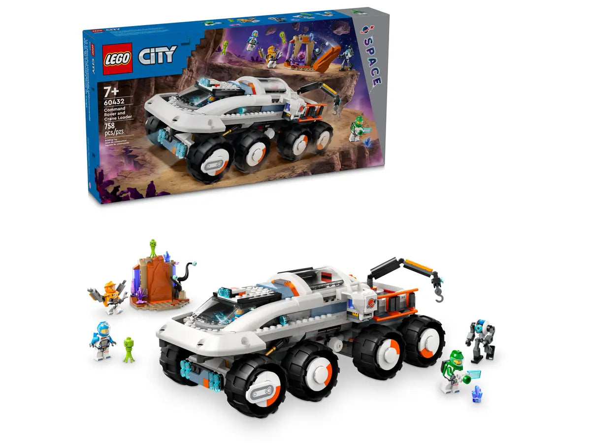 LEGO City 60432 Command Rover and Crane Loader