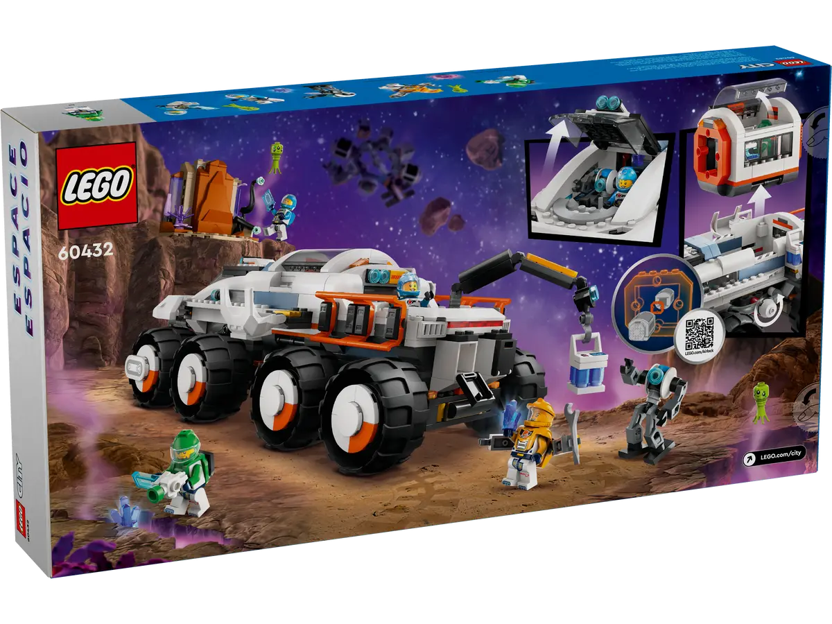 LEGO City 60432 Command Rover and Crane Loader
