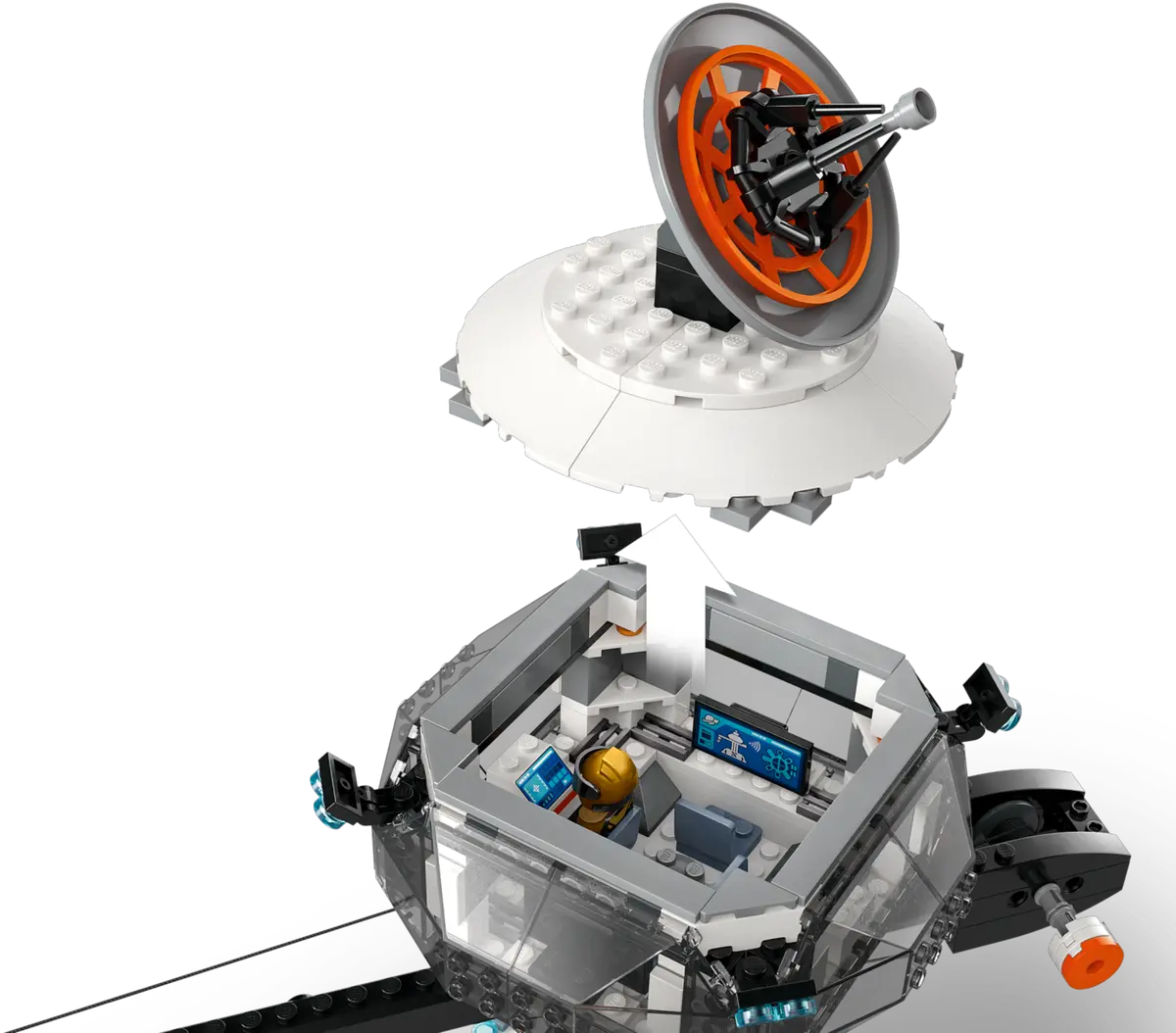 LEGO City 60434 Space Base and Rocket Launchpad