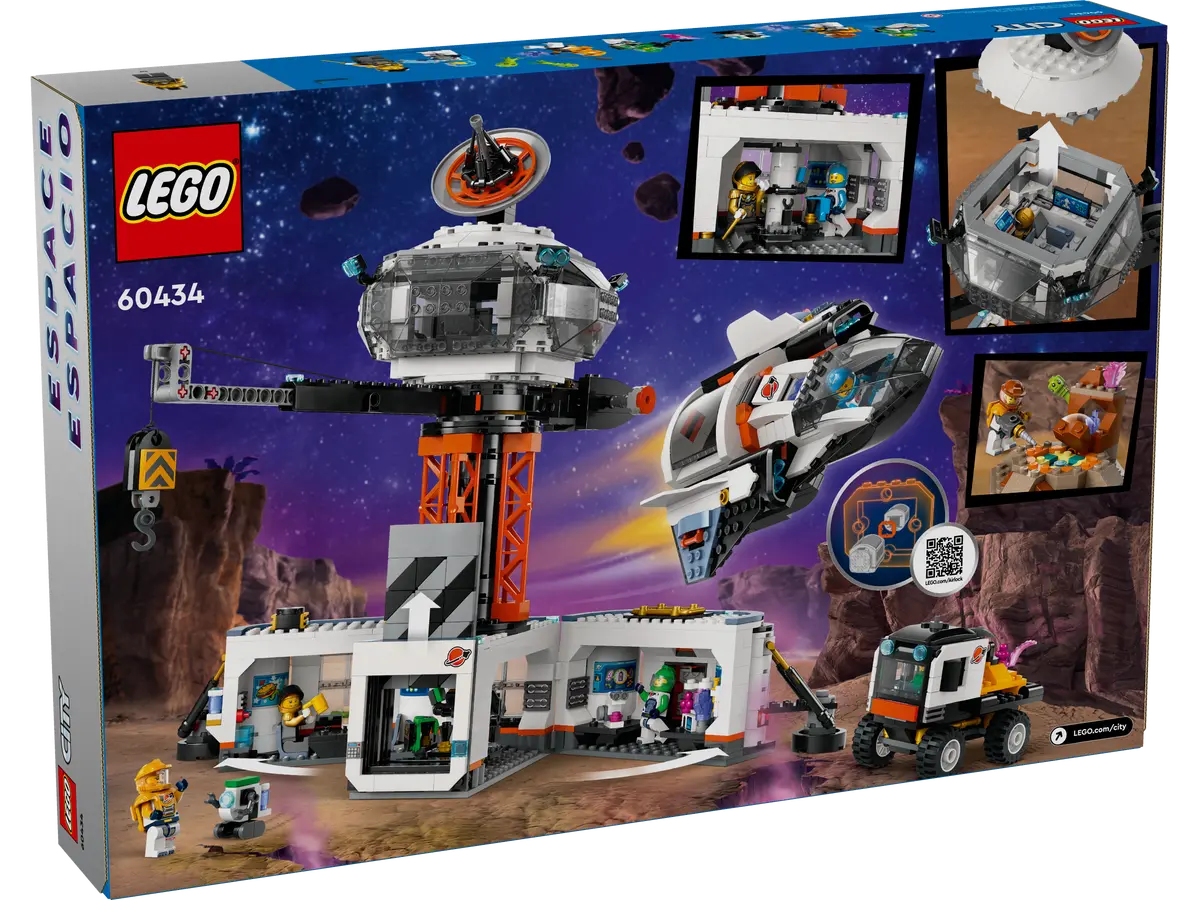 LEGO City 60434 Space Base and Rocket Launchpad