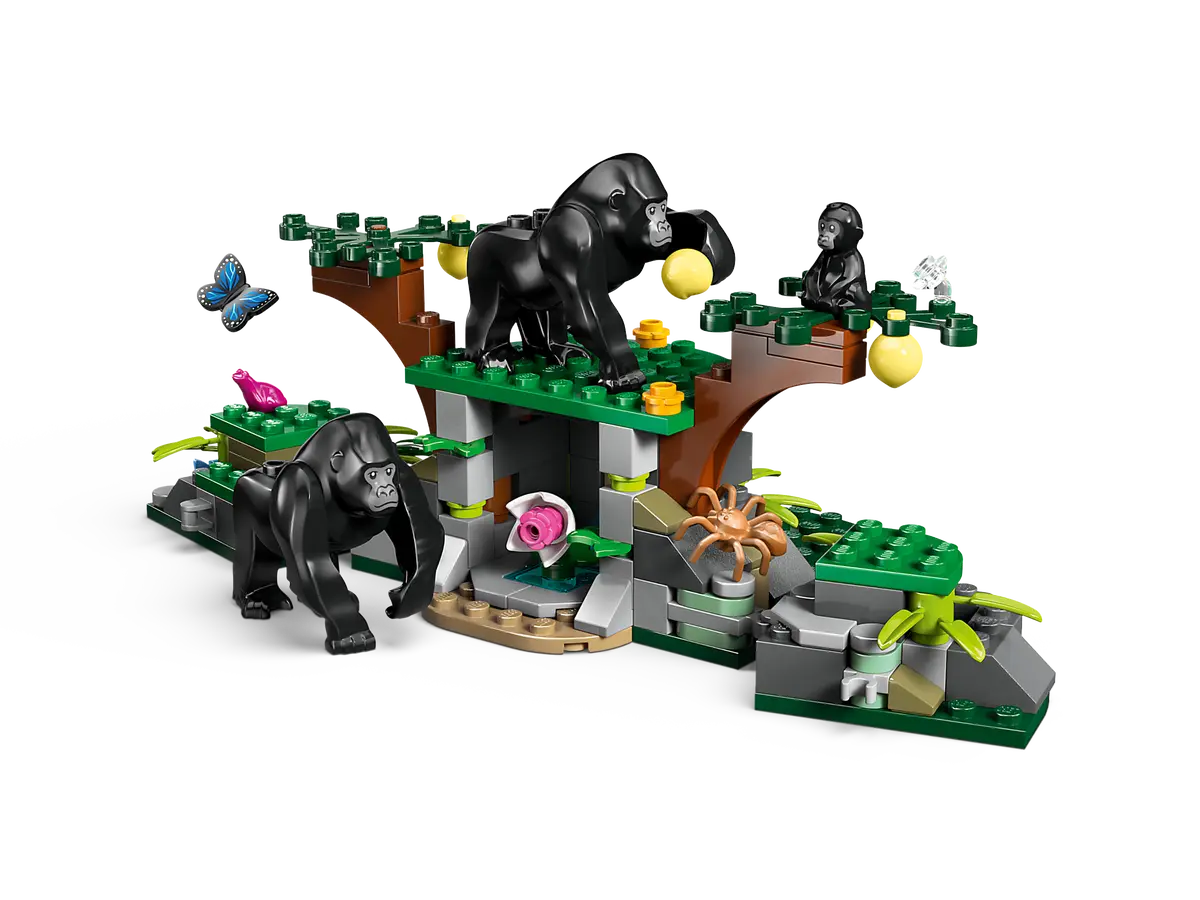 LEGO City 60437 Jungle Explorer Helicopter at Base Camp