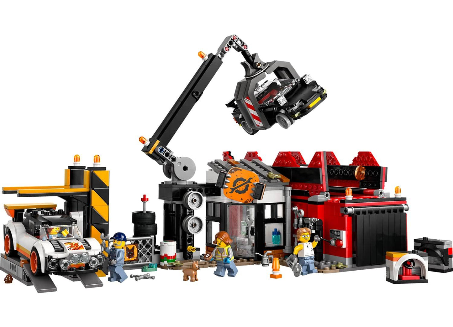 LEGO City 60472 Scrapyard with Cars