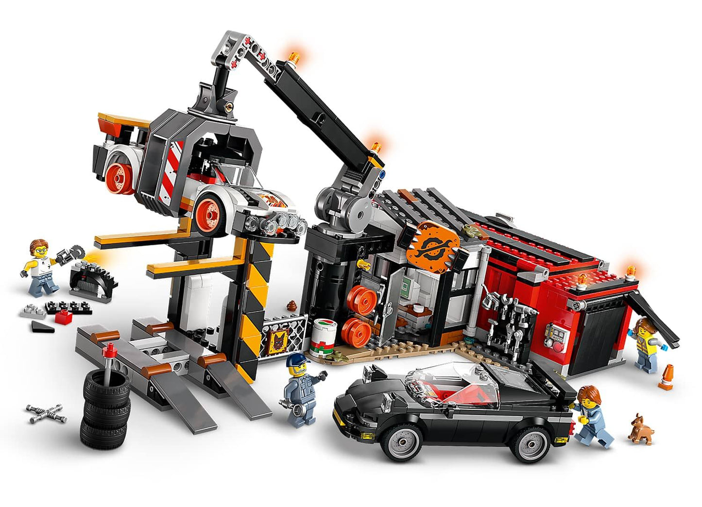 LEGO City 60472 Scrapyard with Cars