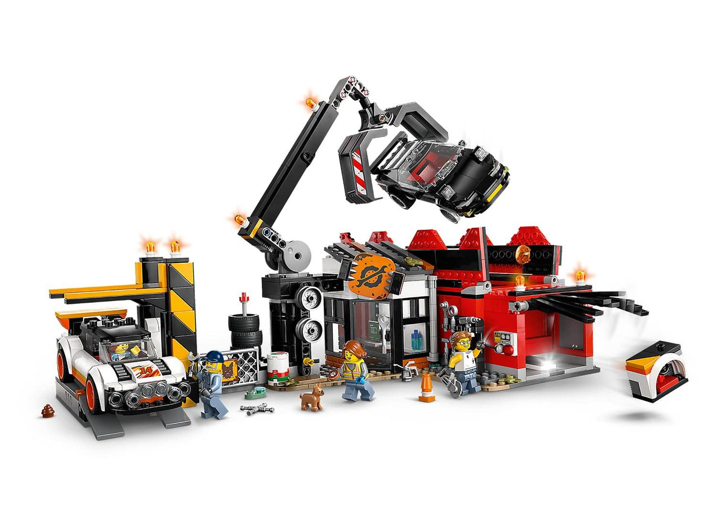 LEGO City 60472 Scrapyard with Cars