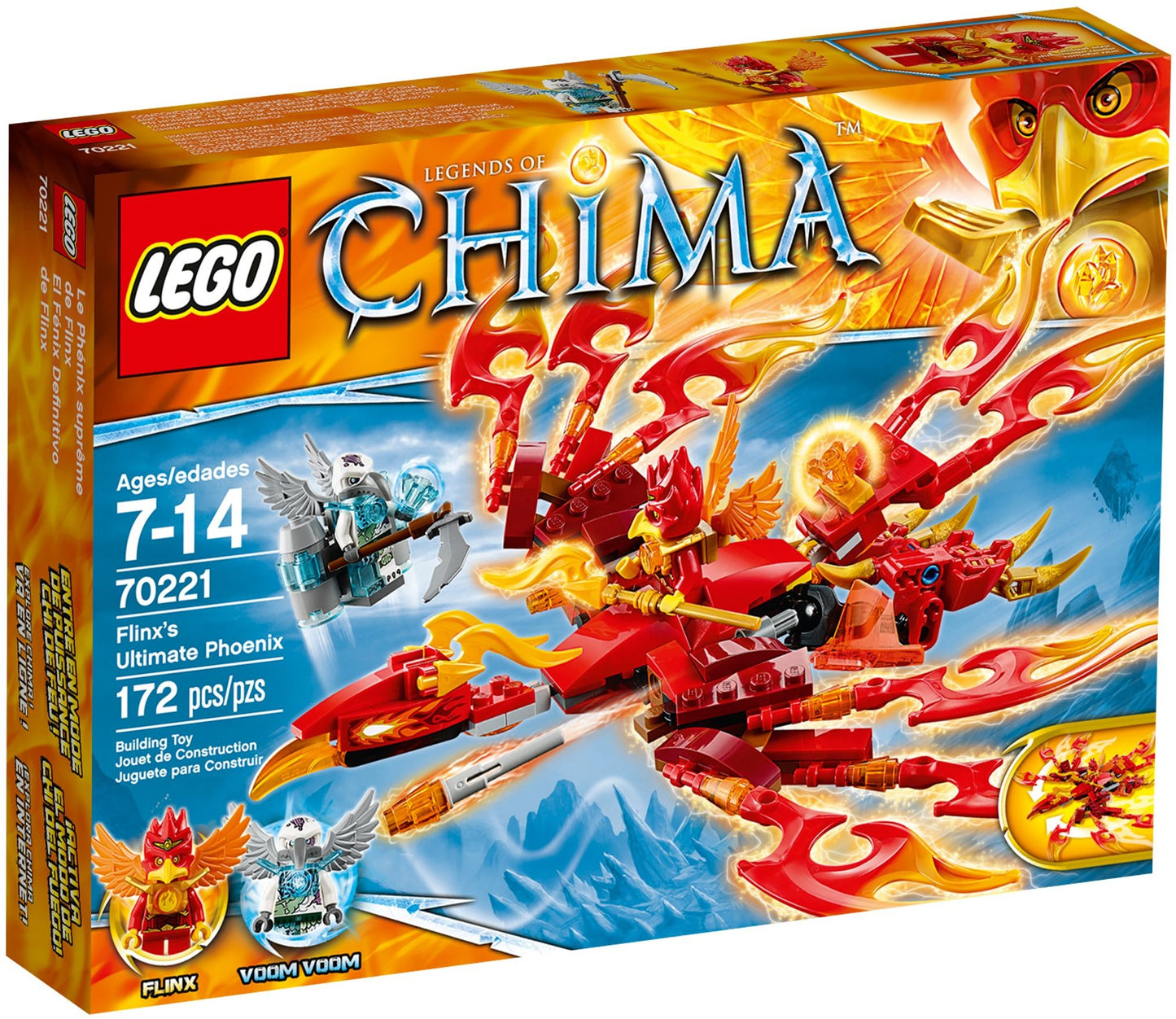 LEGO Chima 70221 FLinx's Ultimate Phoenix