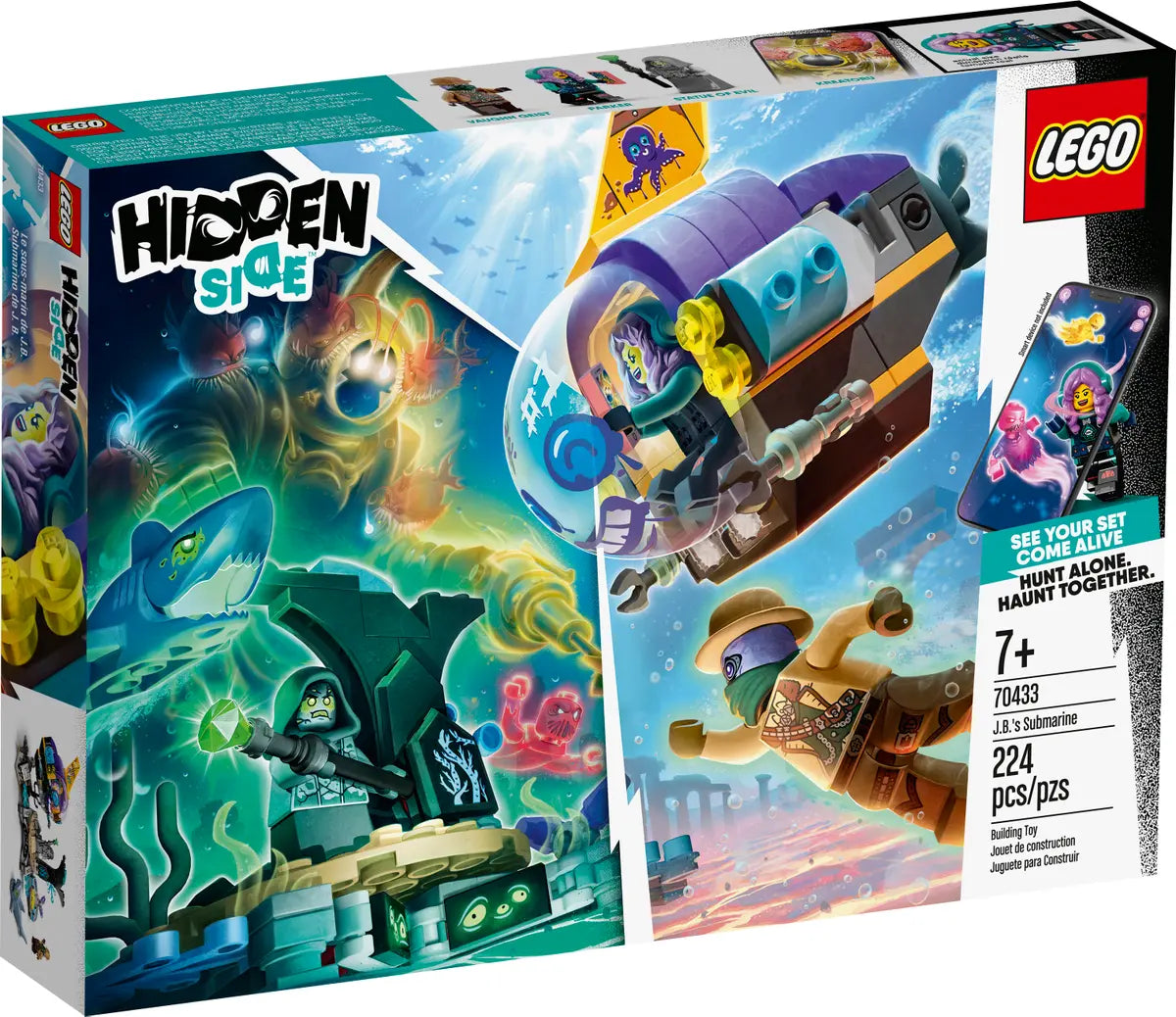 LEGO Hidden Side 70433 J.B’s Submarine