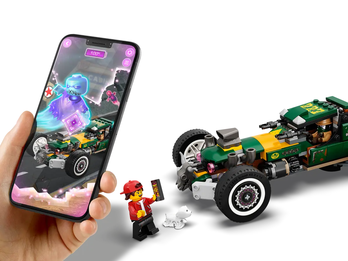 سيارة سباق خارقة للطبيعة من مجموعة LEGO Hidden Side 70434