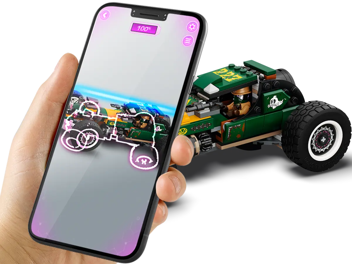 سيارة سباق خارقة للطبيعة من مجموعة LEGO Hidden Side 70434