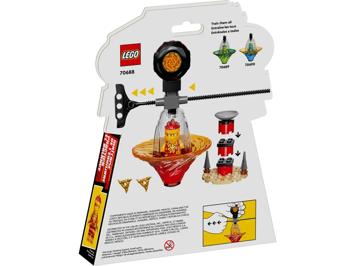 LEGO Ninjago 70688 Kai's Spinjitzu Ninja Training