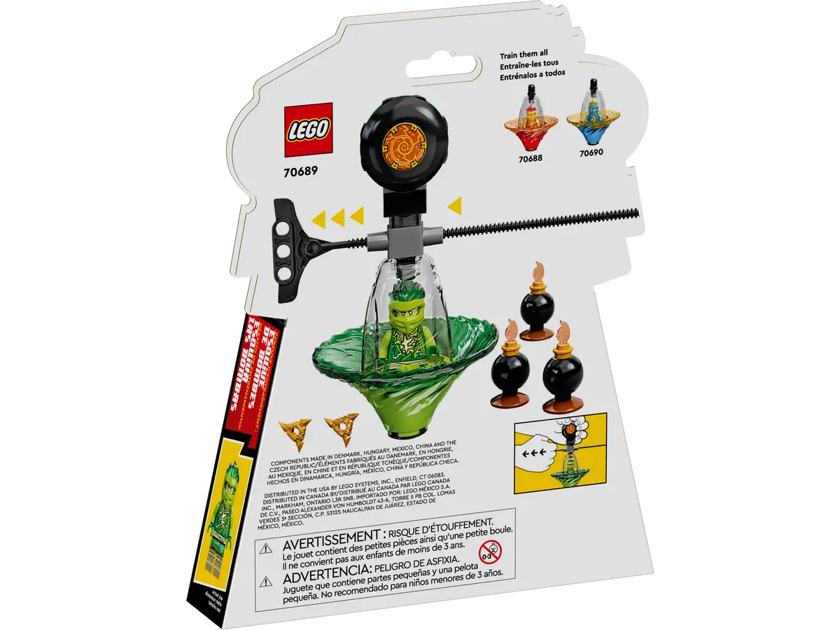 LEGO Ninjago 70689 Lloyd's Spinjitzu Ninja Training