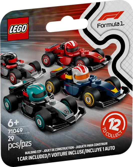 LEGO Minifigures 71049 F1 Collectible Race Cars