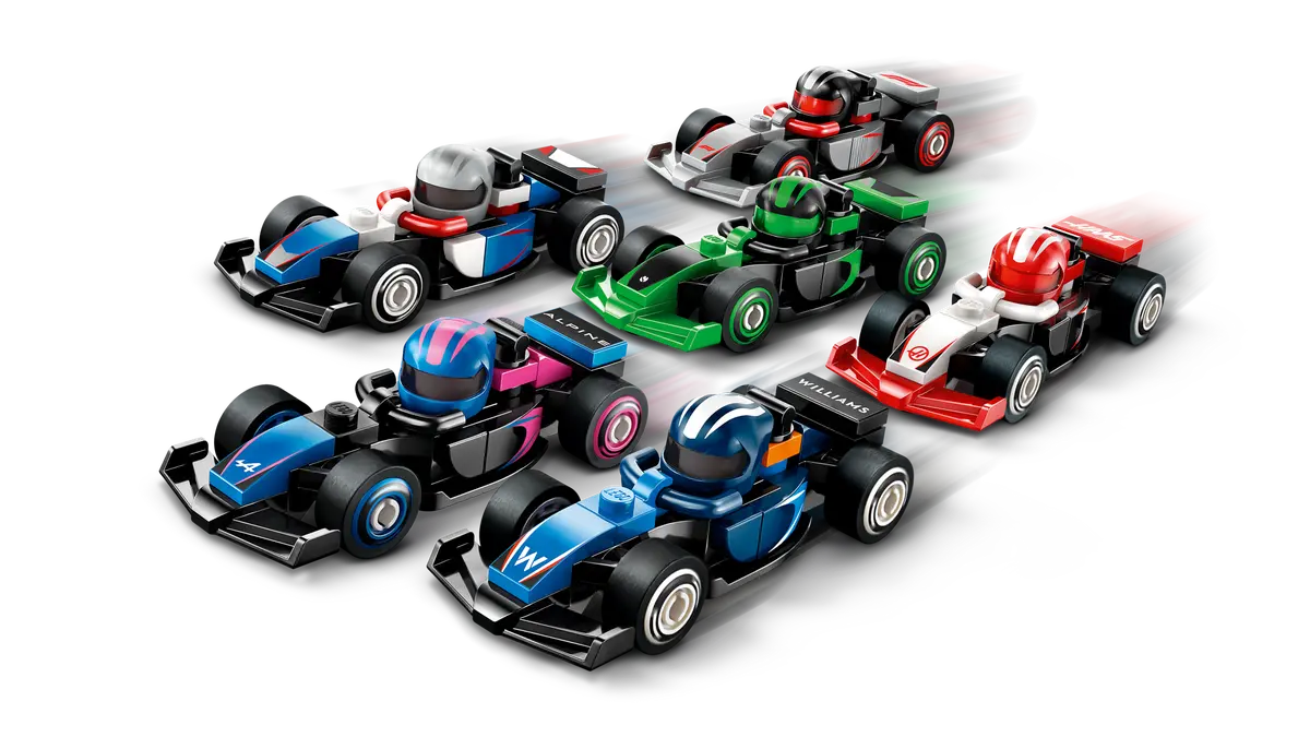 LEGO Minifigures 71049 F1 Collectible Race Cars