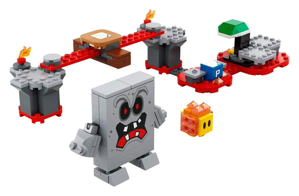 مجموعة توسيع Whomp's Lava Trouble من لعبة LEGO Super Mario 71364
