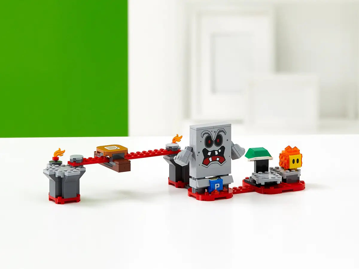 مجموعة توسيع Whomp's Lava Trouble من لعبة LEGO Super Mario 71364