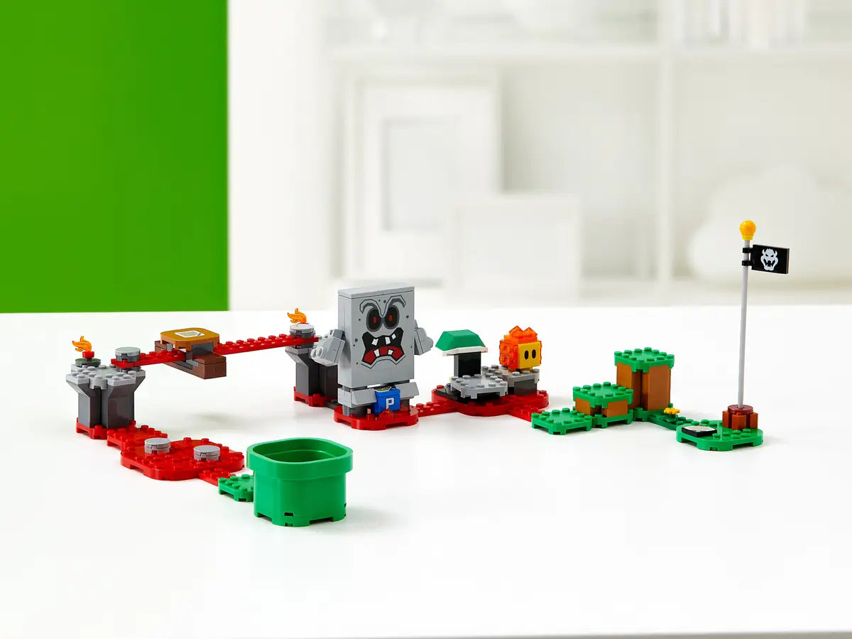 مجموعة توسيع Whomp's Lava Trouble من لعبة LEGO Super Mario 71364