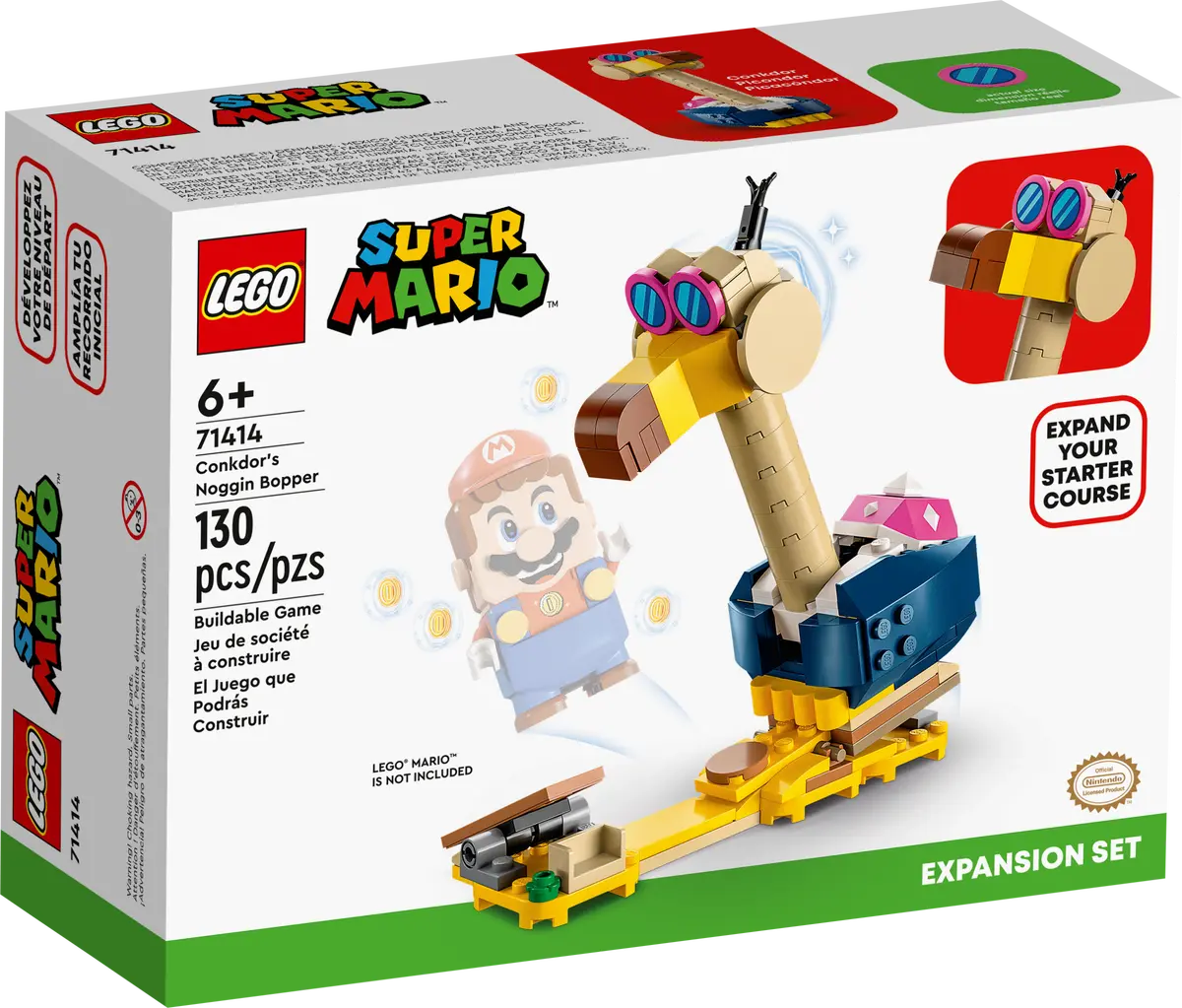 LEGO Super Mario 71414 Conkdor's Noggin Bopper