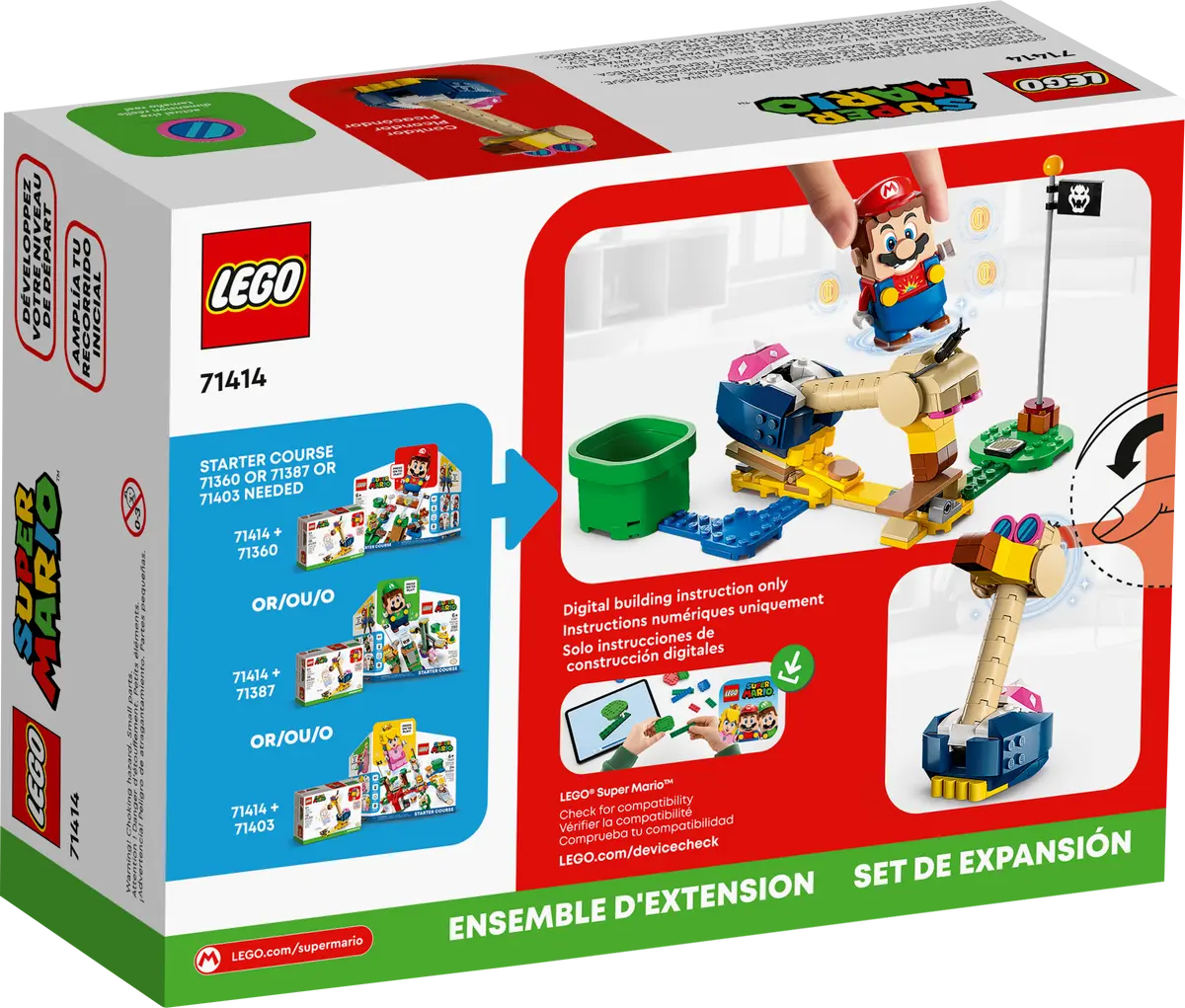 LEGO Super Mario 71414 Conkdor's Noggin Bopper