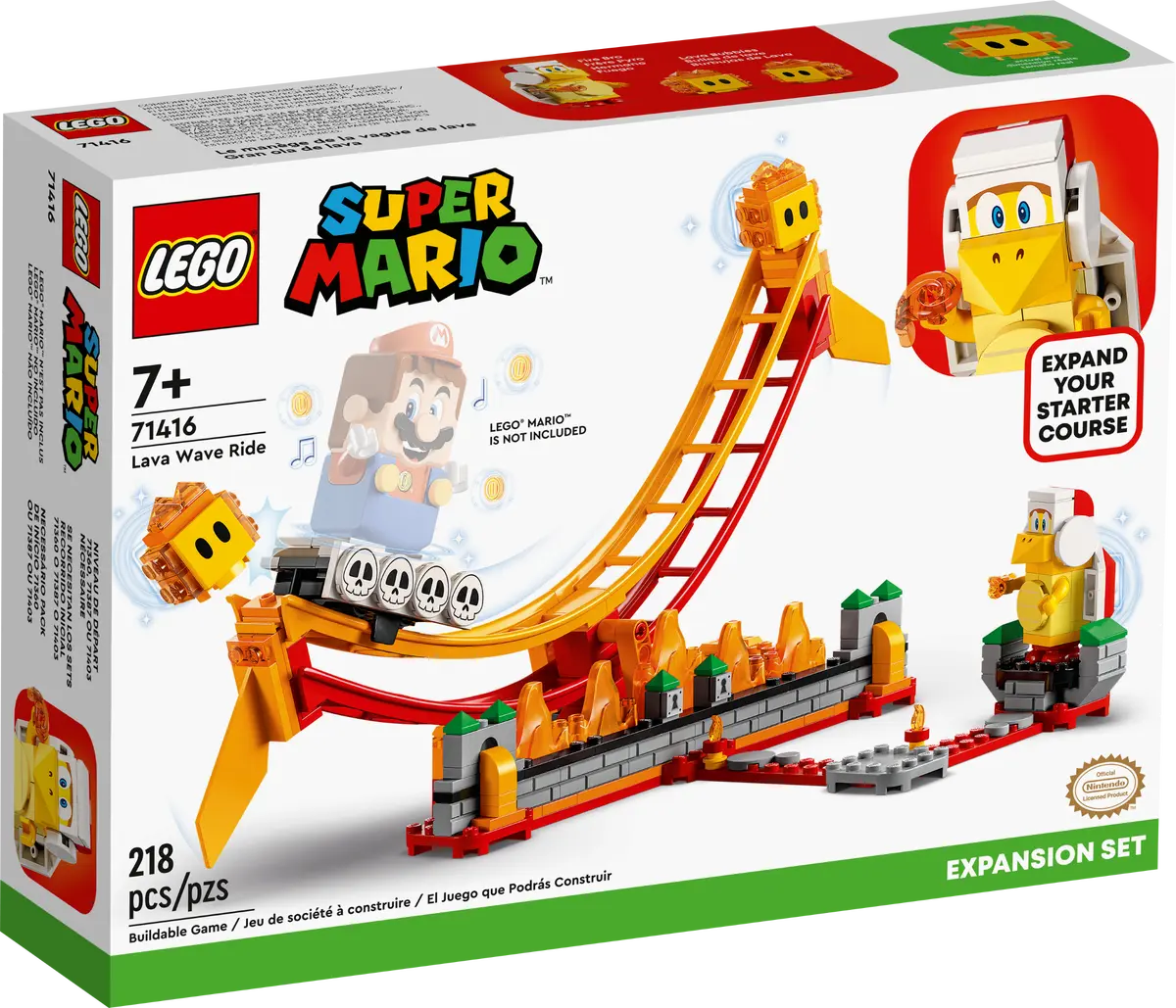 LEGO Super Mario 71416 Lava Wave Ride