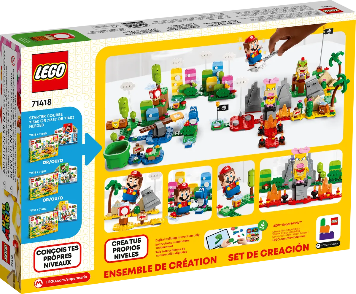 LEGO Super Mario 71418 Creativity Toolbox