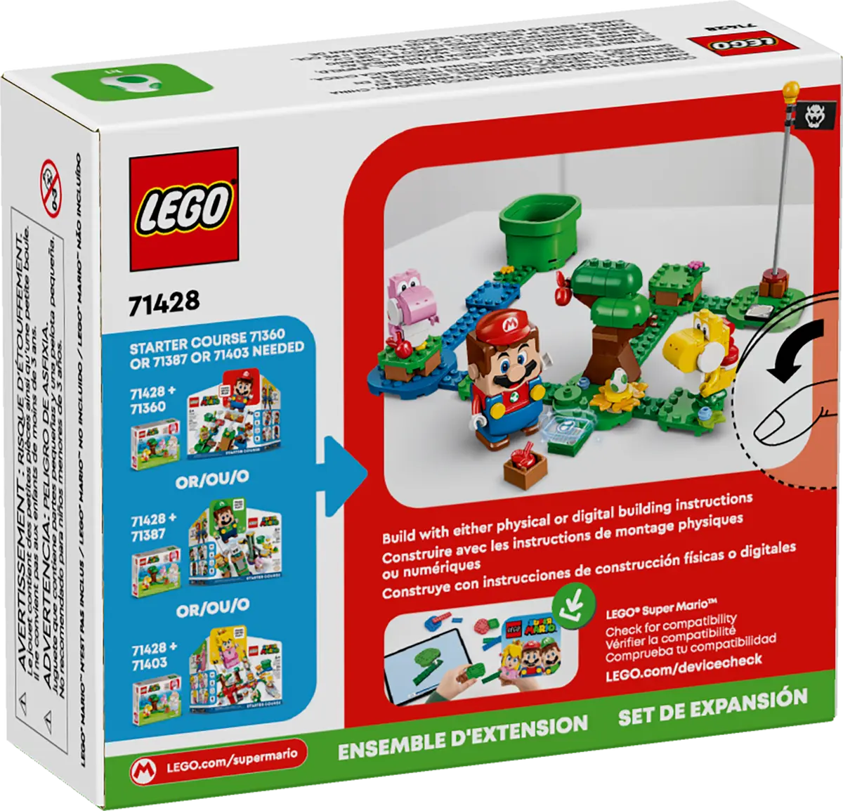 LEGO Super Mario 71428 Yoshis' Egg-cellent Forest Expansion