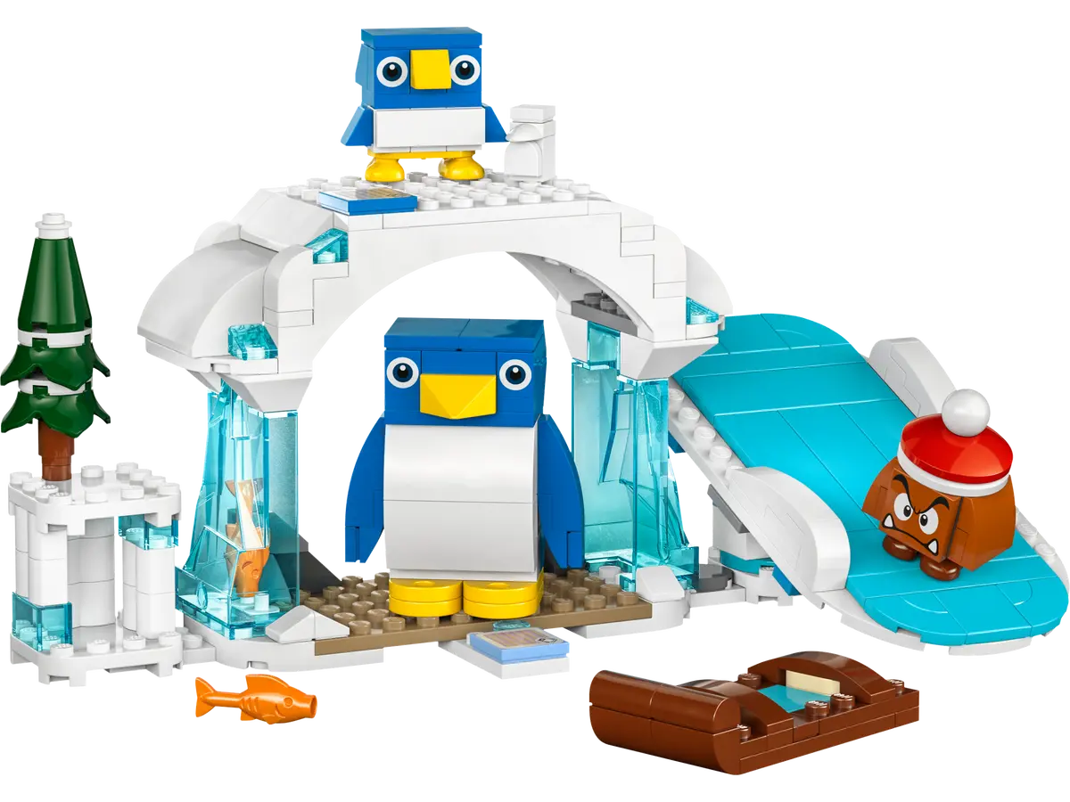 LEGO Super Mario 71430 Penguin Family Snow Adventure