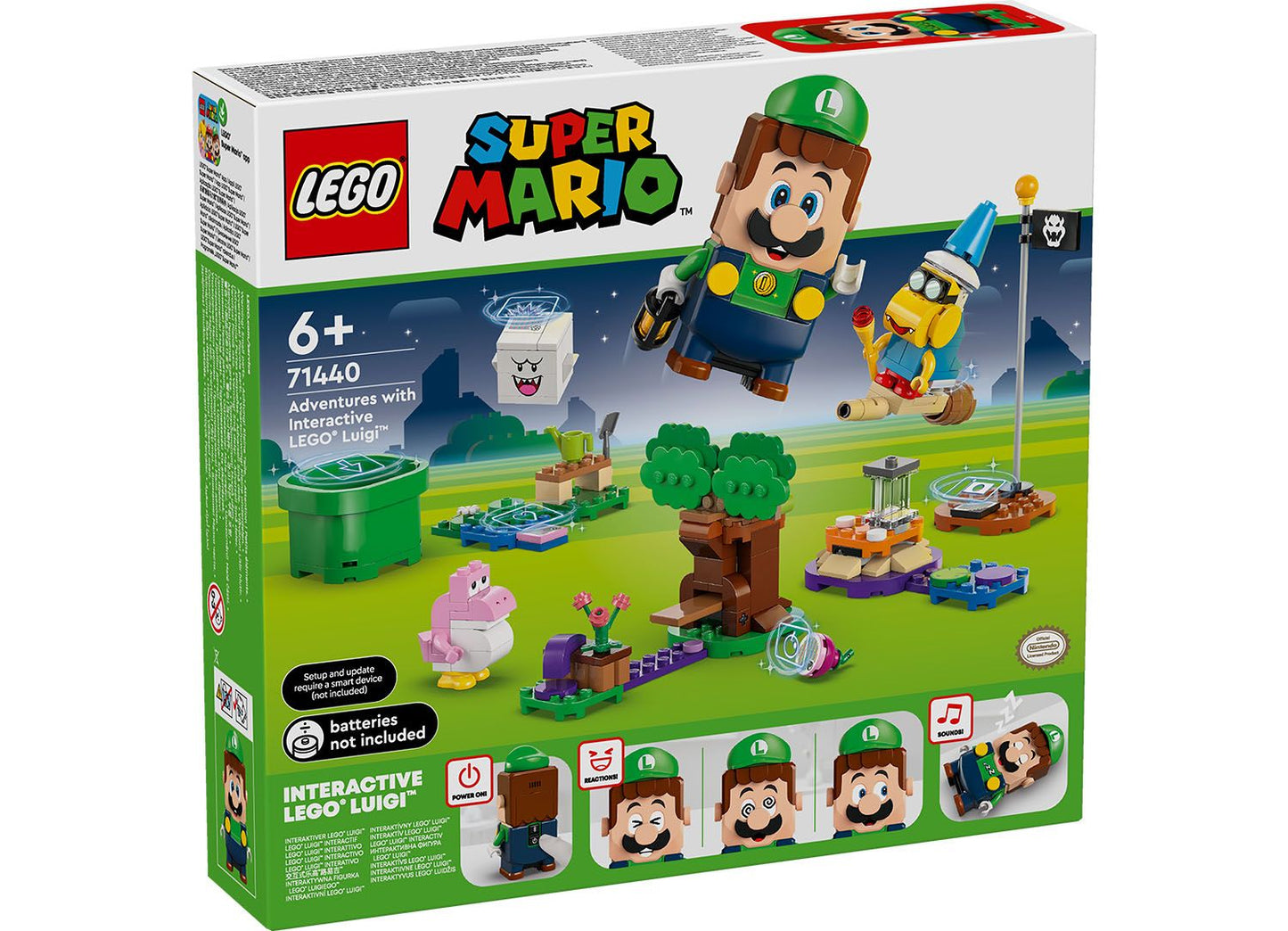 LEGO Super Mario 71440 Adventures with Interactive LEGO Luigi