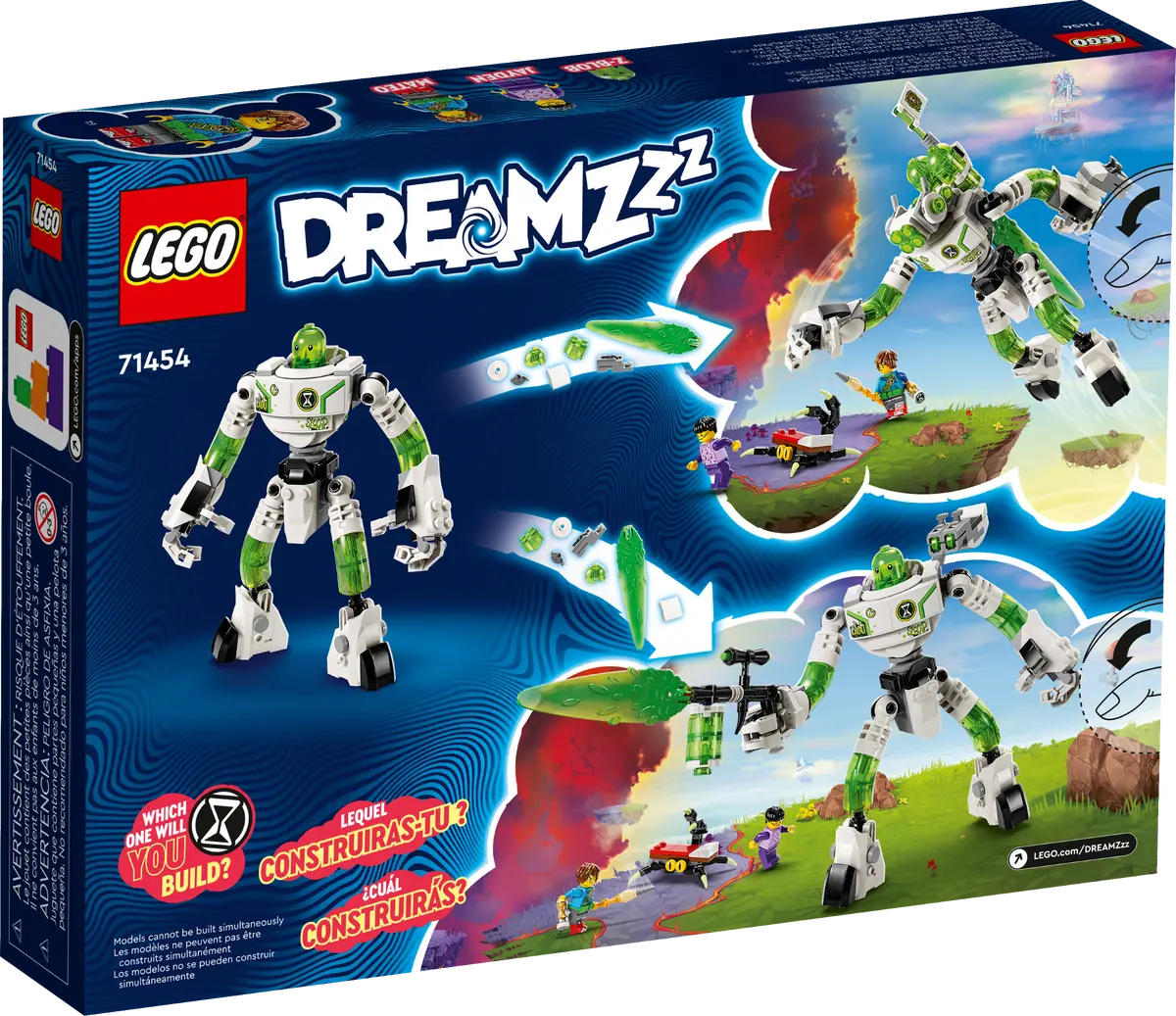 LEGO DREAMZzz 71454 Mateo and Z-Blob The Robo