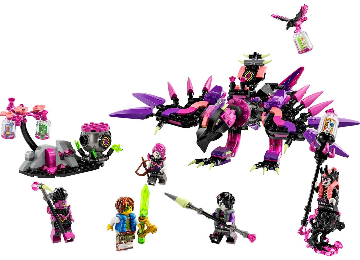 LEGO DREAMZzz 71483 The Never Witch's Nightmare Creatures