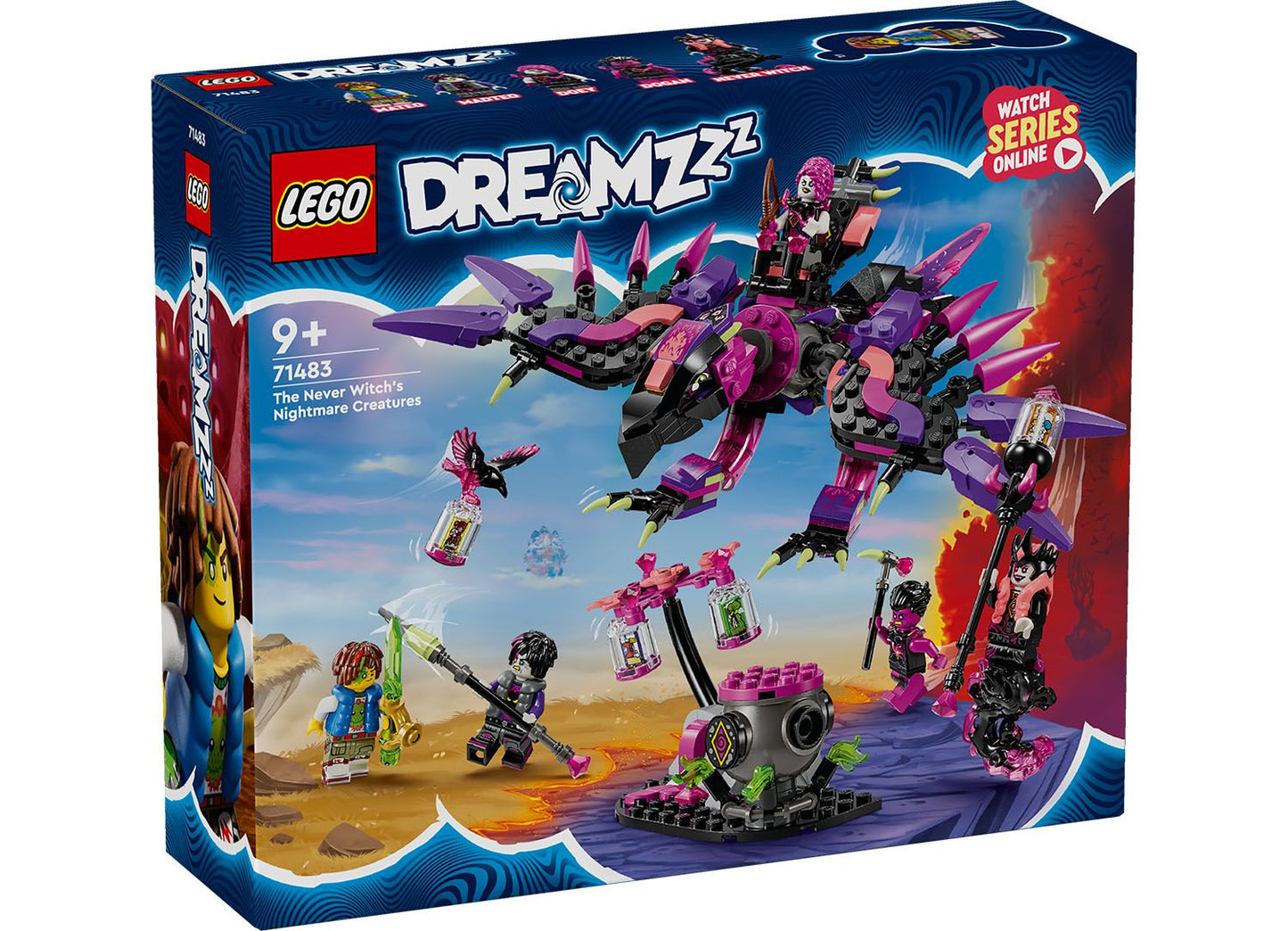 LEGO DREAMZzz 71483 The Never Witch's Nightmare Creatures