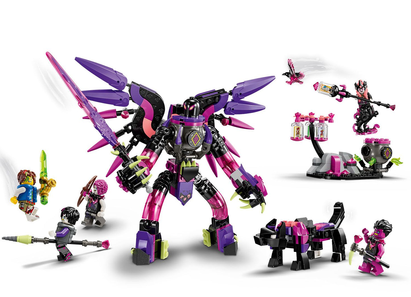 LEGO DREAMZzz 71483 The Never Witch's Nightmare Creatures