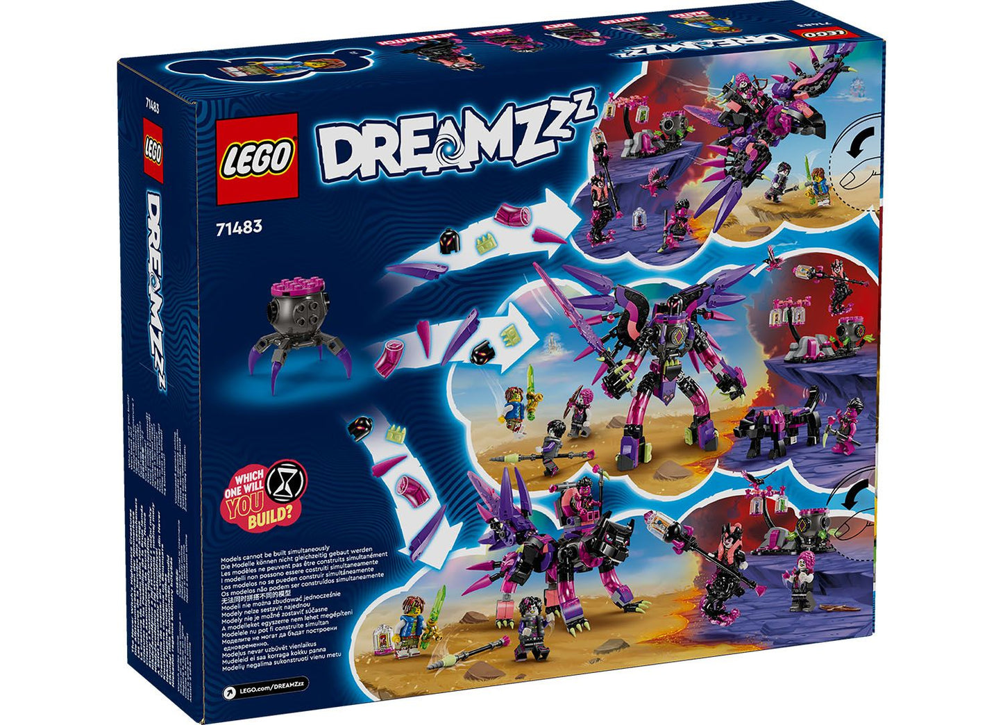 LEGO DREAMZzz 71483 The Never Witch's Nightmare Creatures