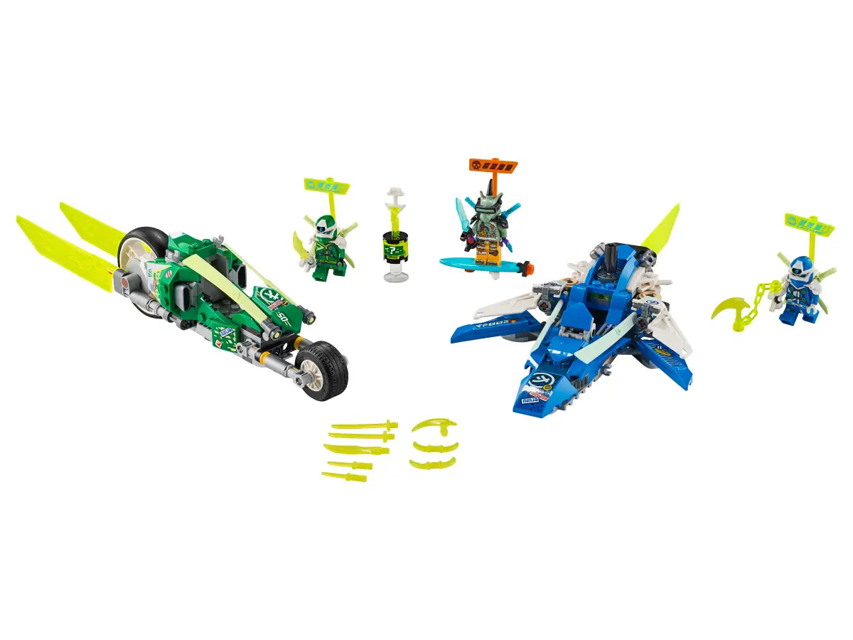 LEGO Ninjago 71709 Jay and Lloyd's Velocity Racers