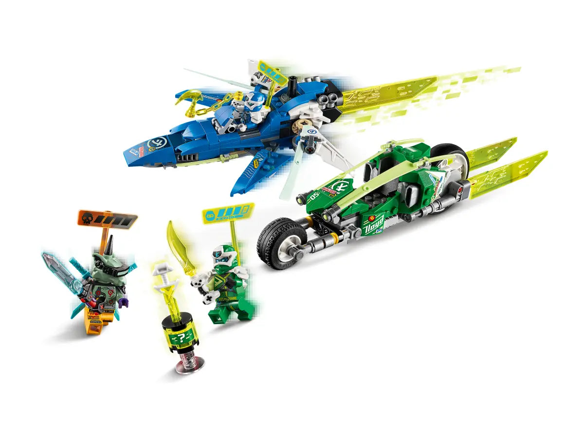 LEGO Ninjago 71709 Jay and Lloyd's Velocity Racers