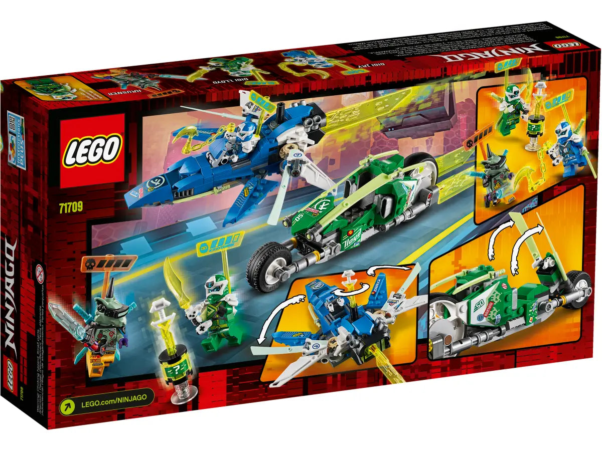 LEGO Ninjago 71709 Jay and Lloyd's Velocity Racers