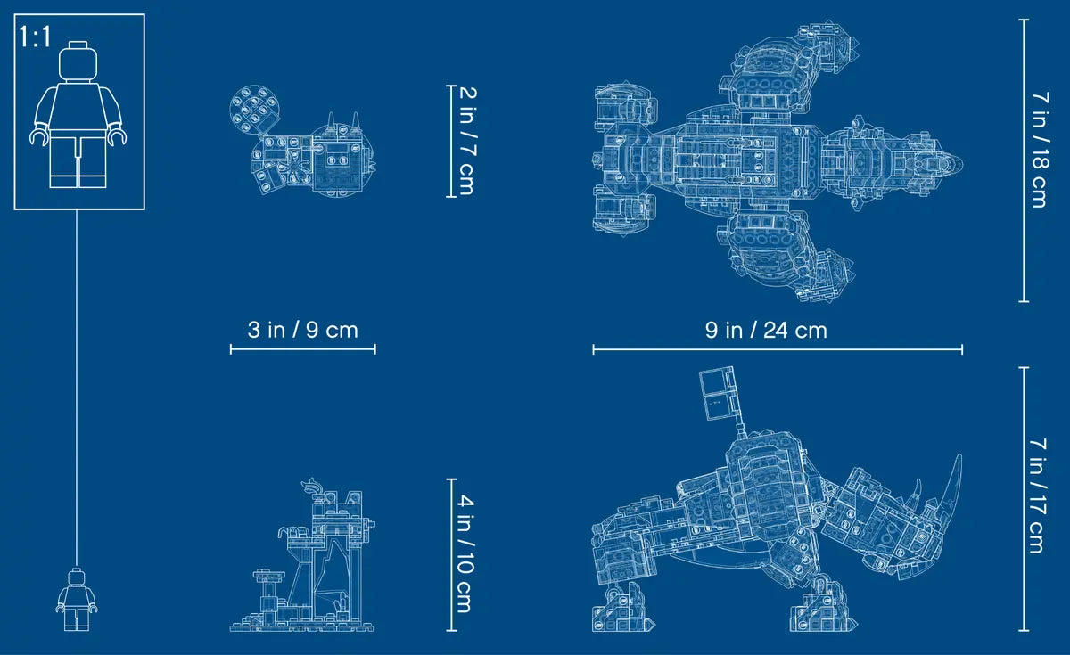 LEGO Ninjago 71719 Zane's Mino Creature