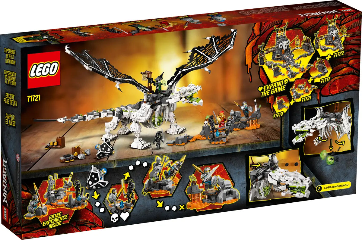 LEGO Ninjago 71721 Skull Sorcerer's Dragon