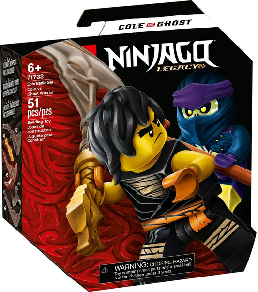 LEGO Ninjago 71733 Epic Battle Set: Cole vs Ghost Warrior