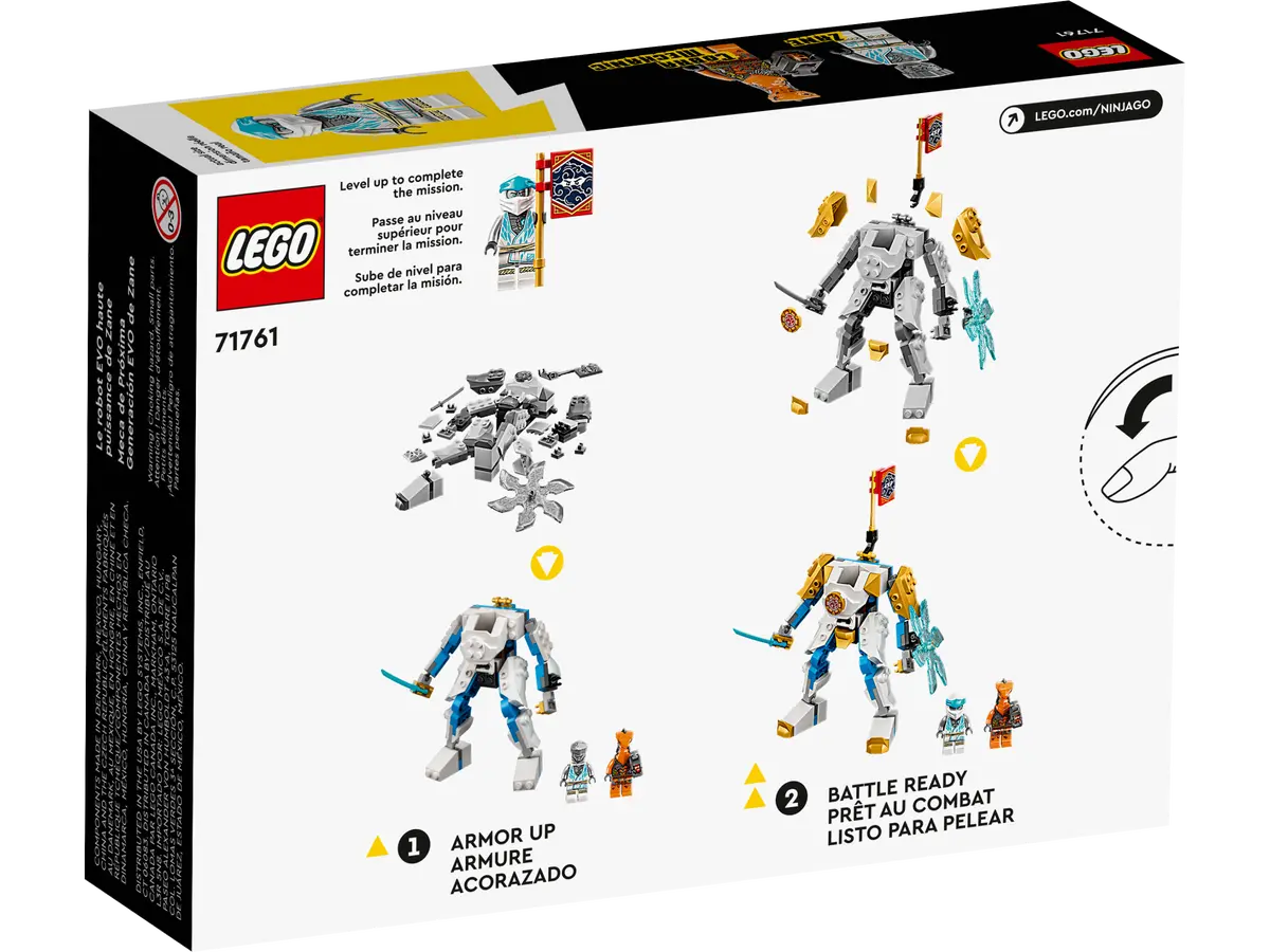 LEGO Ninjago 71761 Zane's Power Up Mech