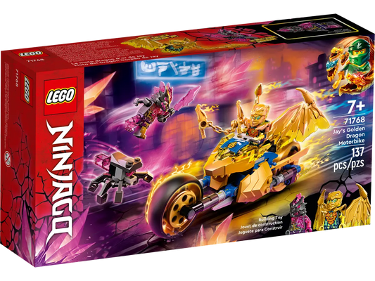 LEGO Ninjago 71768 Jay's Golden Dragon Motorbike