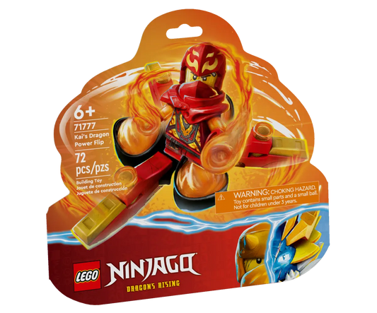 LEGO Ninjago 71777 Kai's Dragon Power Spinjitzu Flip
