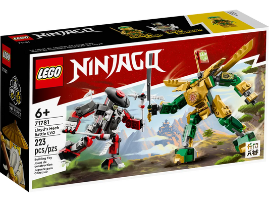 LEGO Ninjago 71781 Lloyd's Mech Battle EVO
