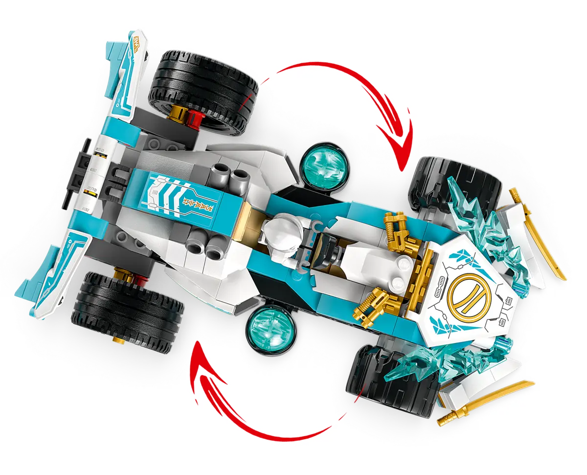 LEGO Ninjago 71791 Zane's Dragon Power Spinjitzu Race Car