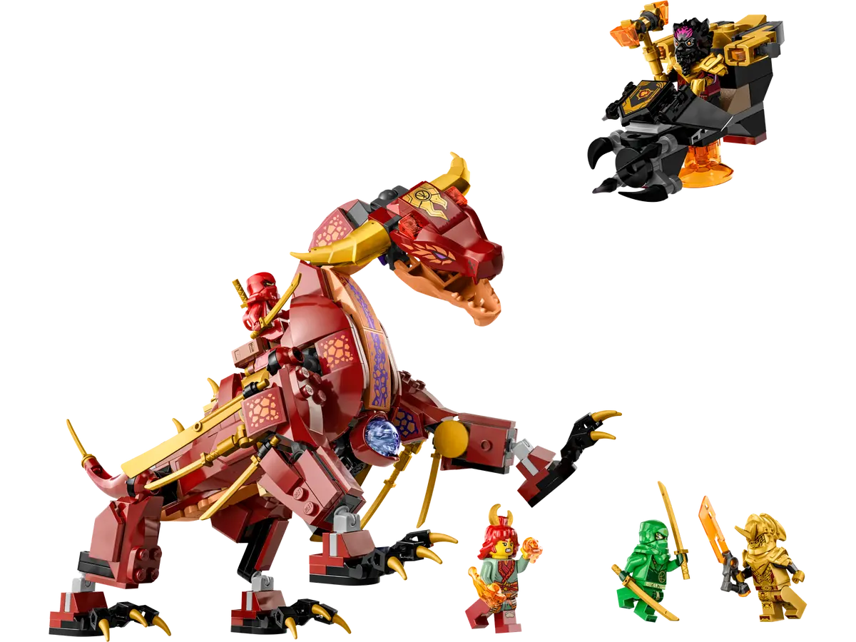 LEGO Ninjago 71793 Heatwave Transforming Lava Dragon