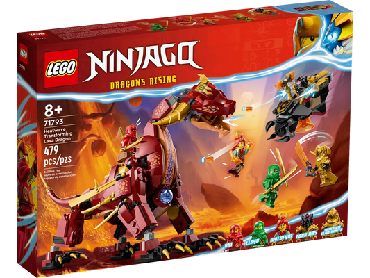 LEGO Ninjago 71793 Heatwave Transforming Lava Dragon