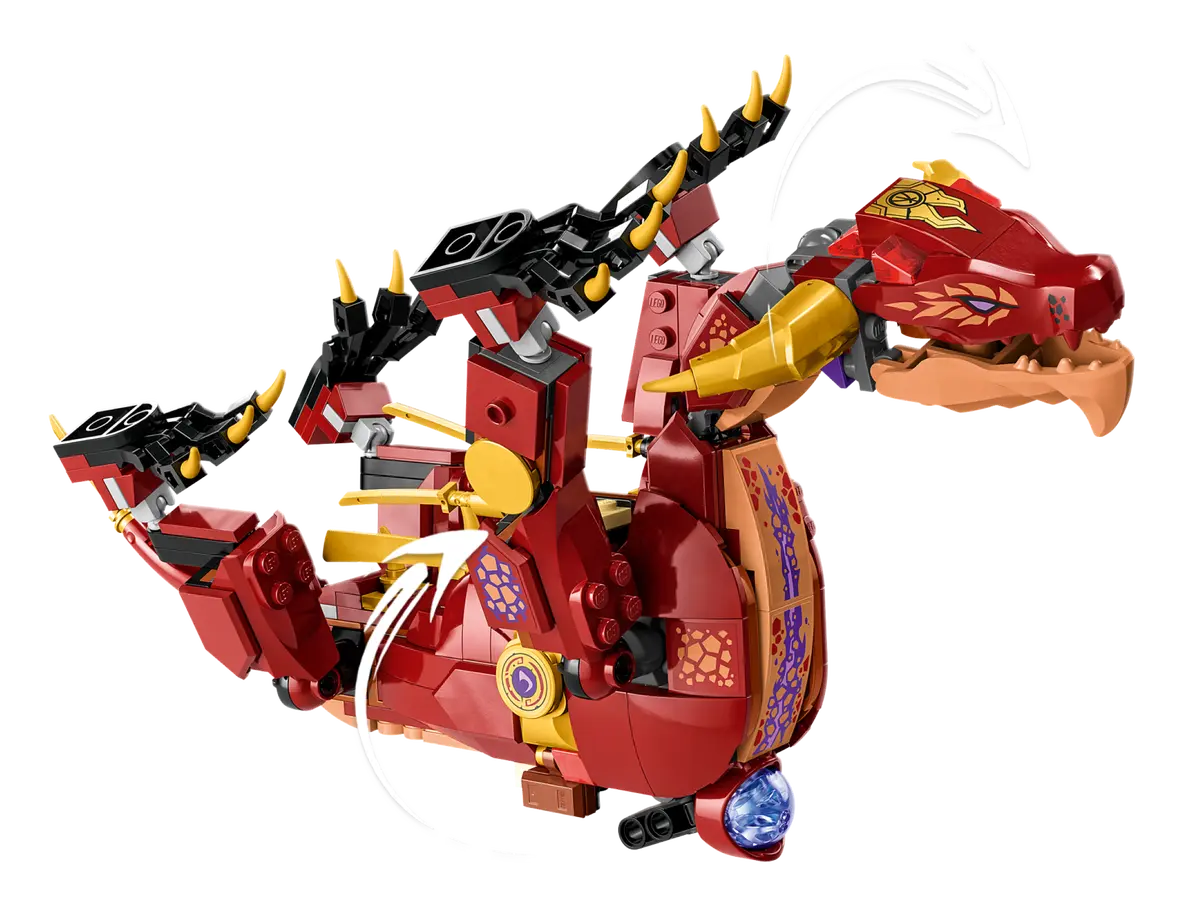 LEGO Ninjago 71793 Heatwave Transforming Lava Dragon