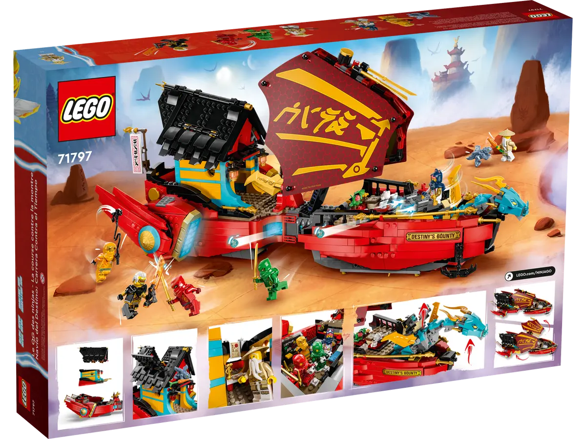 LEGO Ninjago 71797 Destiny's Bounty - Race Against Time