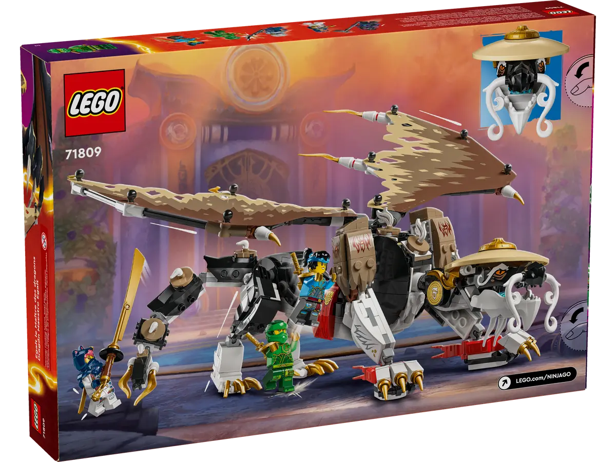 LEGO Ninjago 71809 Egalt the Master Dragon