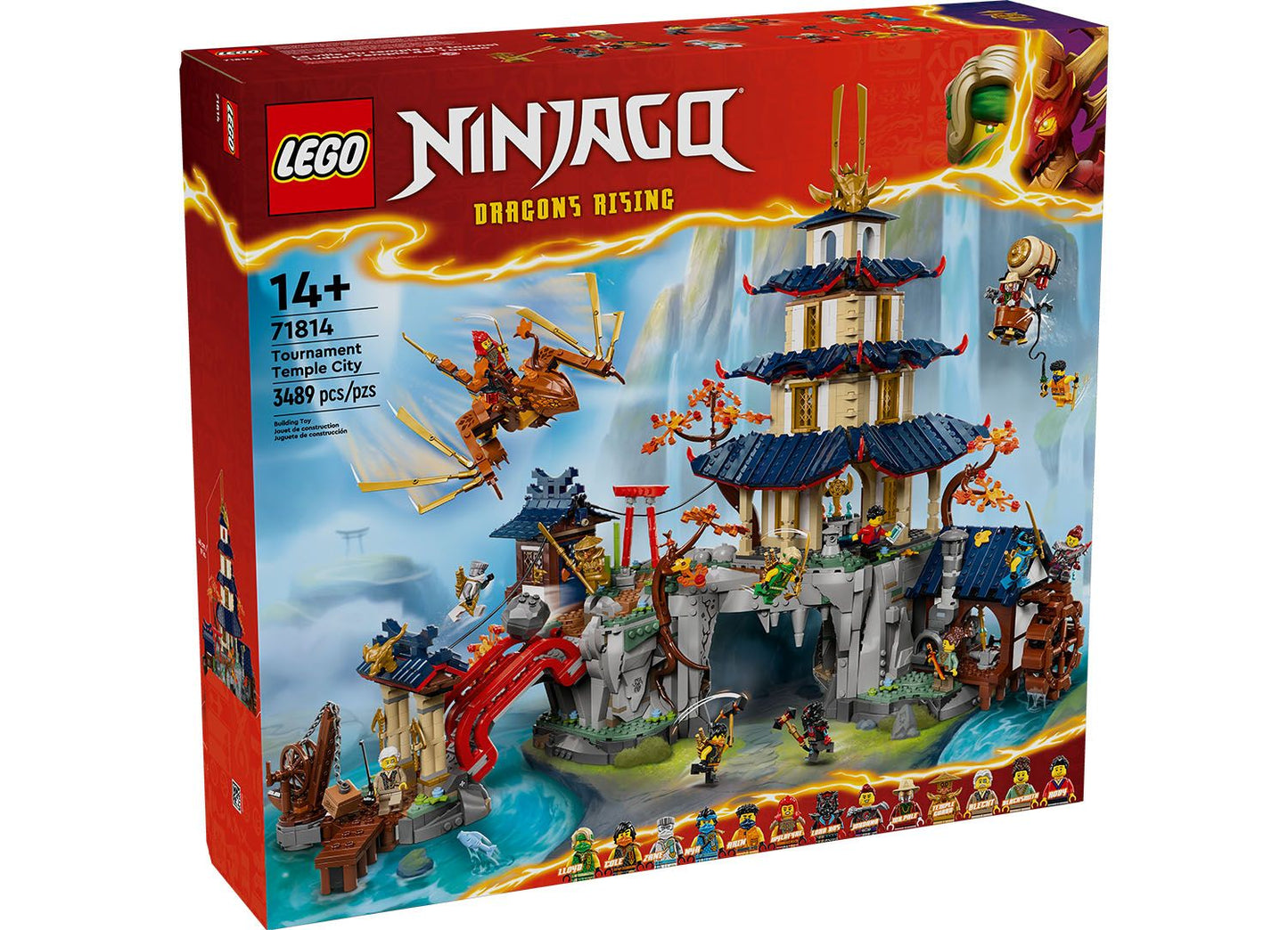 LEGO Ninjago 71814 Tournament Temple City