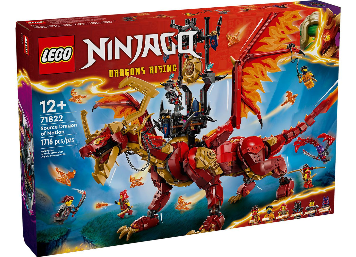 LEGO Ninjago 71822 Source Dragon of Motion