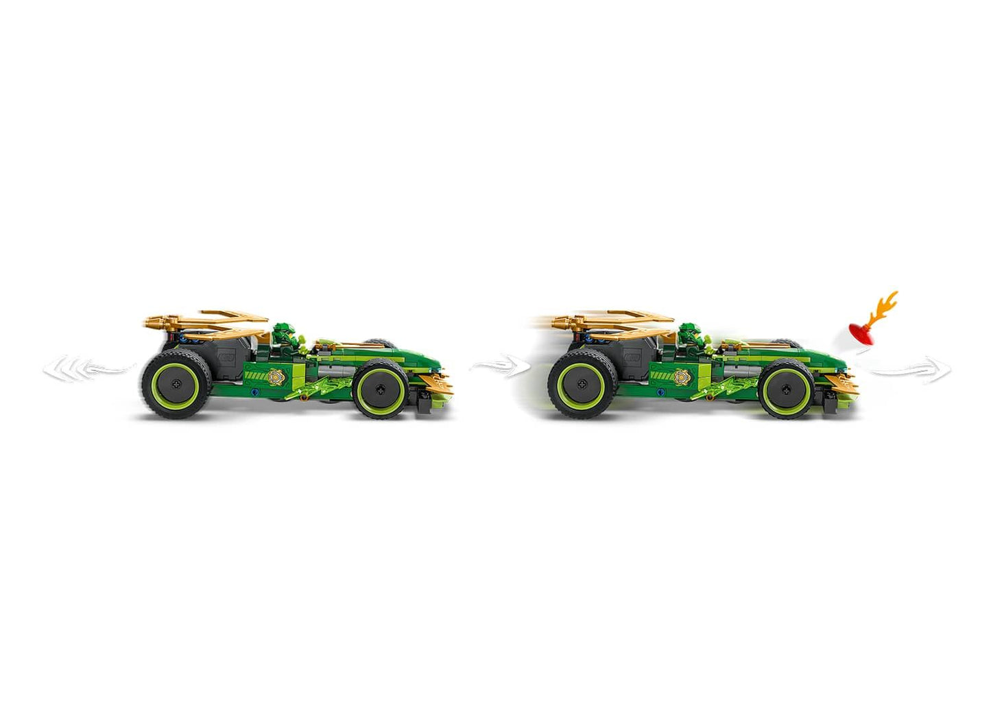LEGO Ninjago 71828 Lloyd's Pull-Back Race Car